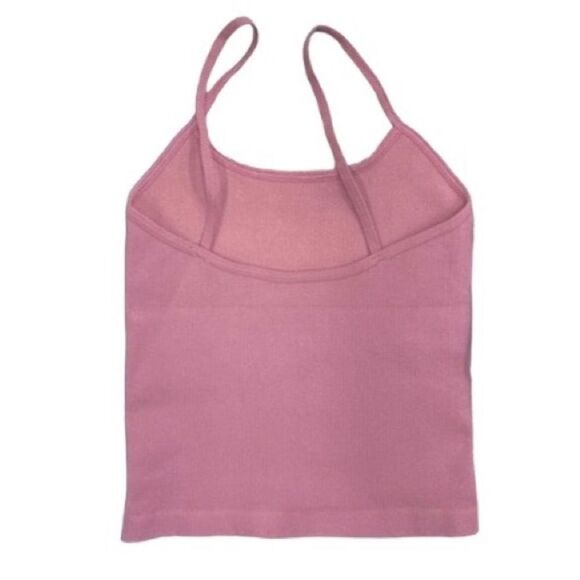 Free People Cropped Cami In Mauve - Picture 2 of 3